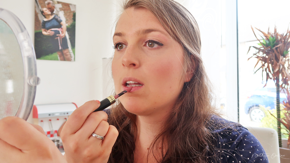 weekend make-up routine max factor lipfinity