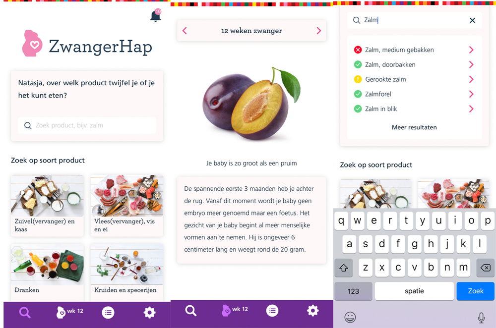 zwangerhap app