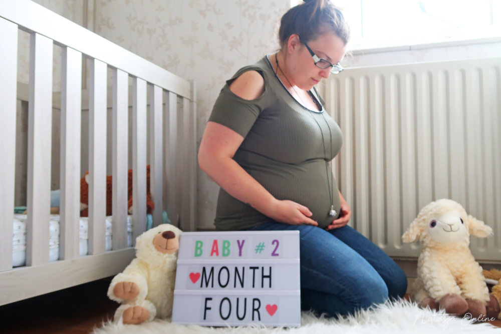 vier maanden zwanger