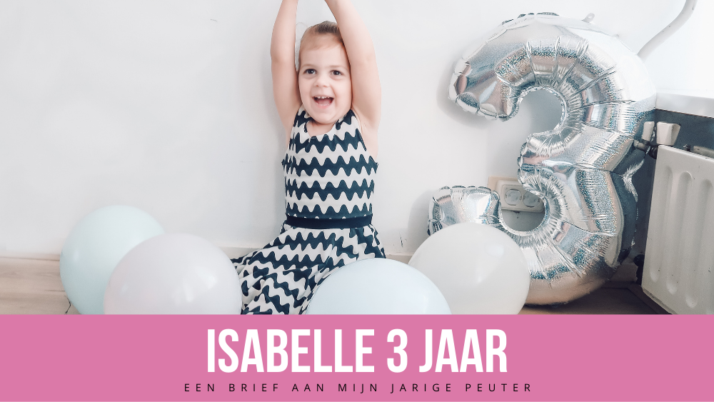 Isabelle 3 jaar
