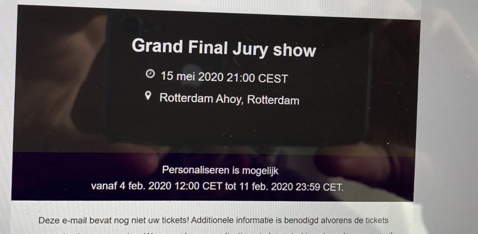 Grand Final Jury Show Eurovision Songcontest Songfestival