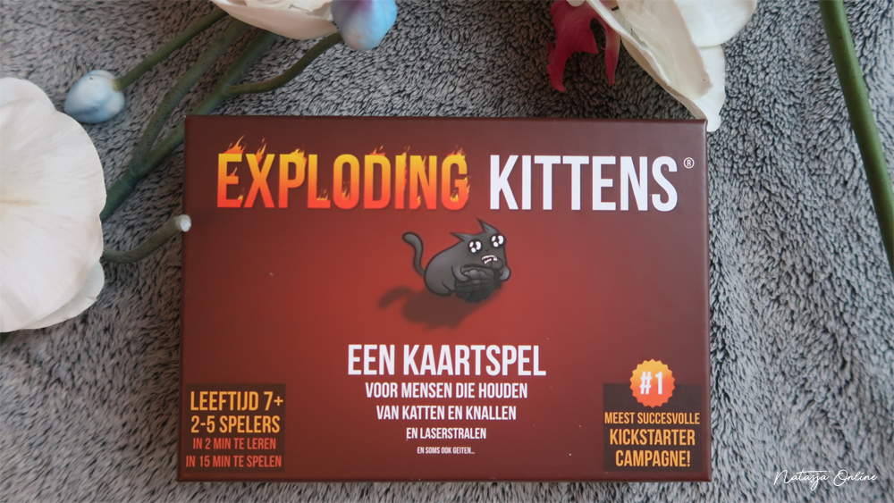 Exploding Kittens spel doos