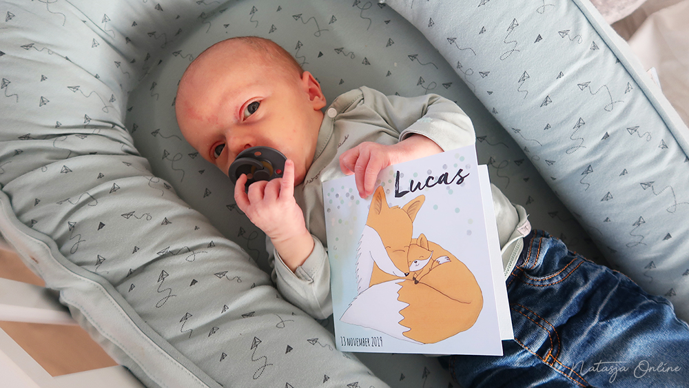 Geboortekaartje Lucas