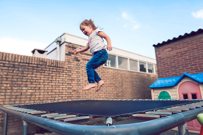 peuter trampoline